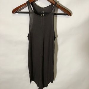 Rick Owens Ribbed tank top